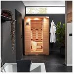 HOME DELUXE Infrarotkabine mit Vollspektrumstrahler REDSUN M - 120 x 105 cm f&uuml;r 2