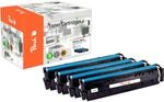 Peach HP 205 A 4 Toner (bk, c/m/y) ersetzt HP No. 205A, CF530A, CF531A, CF532A,