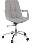 hjh OFFICE Home Office B&uuml;rostuhl SARANTO Stoff mit Armlehnen
