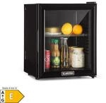 Brooklyn 24 Mini-K&uuml;hlschrank Glast&uuml;r LED Ablage Schwarz 24 Liter