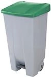 BRB Tret-Abfalleimer 120 Liter, gr&uuml;n