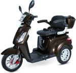 ECO ENGEL 500 Braun, 1000 Watt, 25 km/h, Elektromobil f&uuml;r Senioren, 3 Rad...