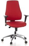 hjh OFFICE Profi B&uuml;rostuhl PRO-TEC 200 Stoff mit Armlehnen (h&ouml;henverstellbar)