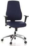 hjh OFFICE Profi B&uuml;rostuhl PRO-TEC 200 Stoff mit Armlehnen (h&ouml;henverstellbar)