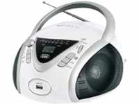 Trevi CMP 542 Boombox mit CD, MP3, FM-Radio - weiß
