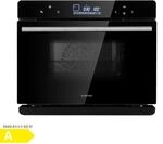 MasterFresh Dampfbackofen 230&deg;C 24l Touch-Bedienfeld schwarz