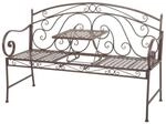 Garden Pleasure Bank SAKET mit hochklappbarem Tisch