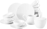 Seltmann Weiden Teeservice Life Wei&szlig; 20er Set