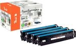 Peach HP 203 A 4 Toner (bk, c/m/y) ersetzt HP No. 203A, CF540A, CF541A, CF542A,
