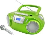 Soundmaster SCD5800GR CD/MP3 Boombox mit Radio, Kassettenrekorder, USB und...