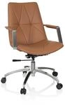 hjh OFFICE Home Office B&uuml;rostuhl SARANTO II Kunstleder mit Armlehnen