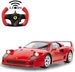 JAMARA Ferrari F40 1:14 rot 27MHz Klappscheinw. fernbedienbar