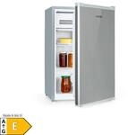 Delaware K&uuml;hlschrank 75 Liter 4-Liter-Gefrierfach Kompression Silbergrau