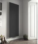 Ximax Raumheizk&ouml;rper Fortuna 1800 mm x 236 mm 494 Watt Mittenanschluss Anthrazit RAL