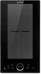 Delicatessa Slim Domino Induktionskochfeld 3500W Timer schwarz