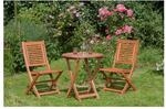 Merxx Cordoba Set 3tlg. Klapptisch rund