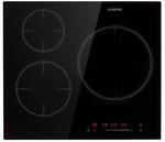 Delicatessa 3 Induktionskochfeld 3 Zonen 5800W Glaskeramik schwarz