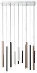 BRILLIANT Lampe Cembalo LED Pendelleuchte 14flg braun/Kaffee 14x 4W LED integriert,