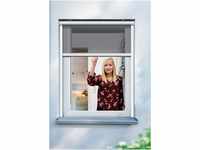 Schellenberg Insektenschutzrollo für Fenster, 100 x 160 cm, weiß