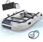 ArtSport Schlauchboot 3,20 m mit 2 Sitzbänke, Aluboden, Paddel, Pumpe, Tasche & ArtSport Schlauchboot 3,20 m mit 2 Sitzbänke, Aluboden, Paddel, Pumpe, Tasche &