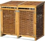dobar M&uuml;lltonnenbox, Weide ungesch&auml;lt - versch. Ausf&uuml;hrungen