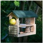 dobar 7-in-1-Futterstation, Holz