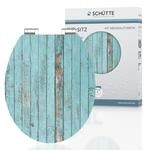 SCH&Uuml;TTE MDF HG WC-Sitz BLUE WOOD, mit Absenkautomatik