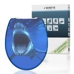 Sch&uuml;tte Duroplast WC Sitz SHARK, mit Absenkautomatik und Schnellverschluss