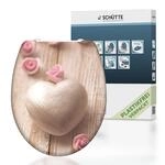 Sch&uuml;tte Duroplast WC Sitz ROMANTIC, mit Absenkautomatik und Schnellverschluss