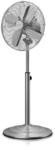 Brandson Standventilator 35W mit Oszillation 80 Grad im Chrom Design, 30 cm Rotor,