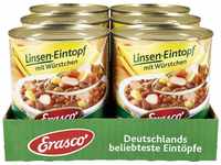 Erasco Linsen-Eintopf mit Würstchen 800 g, 6er Pack