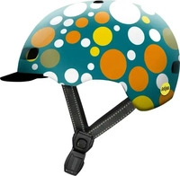 NUTCASE CRATONI Fahrradhelm Street MIPS, Gloss, POLKA FACE