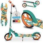 ArtSport Scooter Dino-Mint Cityroller Big Wheel 205mm R&auml;der klappbar