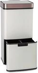Royal Trash Rose Gold Sensor-M&uuml;lleimer 72 Liter Edelstahl