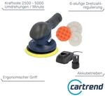CARTREND Akku Poliermaschine 12V