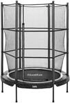 Salta Junior Trampoline f&uuml;r In- und Outdoor - rund - &Oslash;140cm - Schutzrand Schwarz