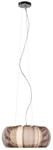 BRILLIANT Lampe Relax Pendelleuchte 40cm bronze/chrom 2x A60, E27, 30W, g.f.