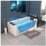 TroniTechnik&reg; Whirlpool Badewanne KOS 2 179cm x 85cm mit Heizung, Hydromassage,