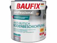 BAUFIX professional Anti-Rutsch Bodenbeschichtung silbergrau matt, 2.5 Liter,...