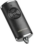 H&ouml;rmann Handsender HSE 4 BS schwarz BiSecur 868 MHz, 4 Tasten, Garagentorantrieb