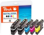 Peach B227 XLVALBP Spar Plus Pack Druckerpatronen XL (2*bk, c/m/y) ersetzt Brother