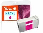 Peach HP 80 Druckerpatrone XL ma ersetzt HP 80XL M, C4847A f&uuml;r z.B. HP DesignJet