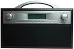 ELTA DAB-7000.1 DAB+ Radio, Holzgeh&auml;use, Schwarz/ Grau