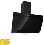 Aurica 90 Dunstabzugshaube, 90 cm, Wandanbau, 165 W, schwarz