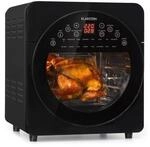 AeroVital easy touch Hei&szlig;luftfritteuse 1700W 14l Timer 16 Programme schwarz Schwarz