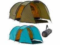 GRAND CANYON Tunelzelt Robson 3 Personen Zelt Familien Camping Leicht Vorraum Farbe: