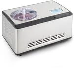 Dolce Bacio Eiscremebereiter Kompressor 2l LCD-Display Touch Edelstahl