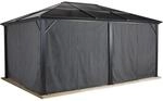 Sojag Pavillon Meridien 12x16 Vorh&auml;nge