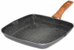 STONELINE&reg; Back to Nature Grillpfanne 28 x 28 cm, mit 2 Ausg&uuml;ssen