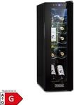 Shiraz 12 Slim Uno Weink&uuml;hlschrank 32l/12Fl.Touch 85 W 5-18 &deg;C LED 32 Liter / 12
